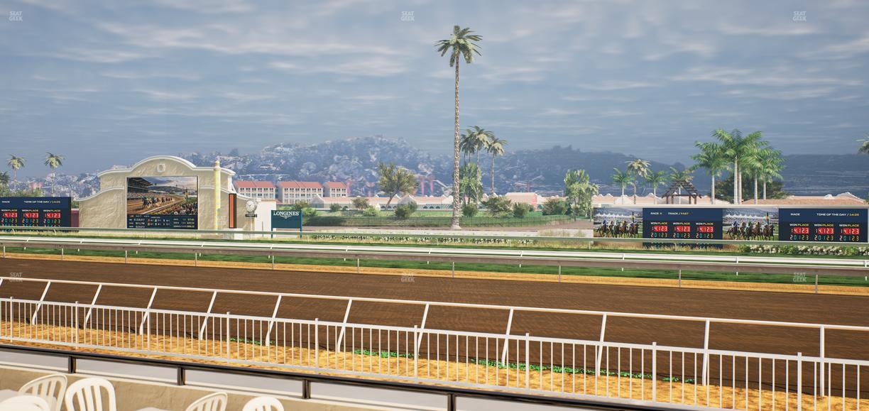 Del Mar Thoroughbred Club - Section Clubhouse Terrace Lvl 2 Tbl 211 Seat View