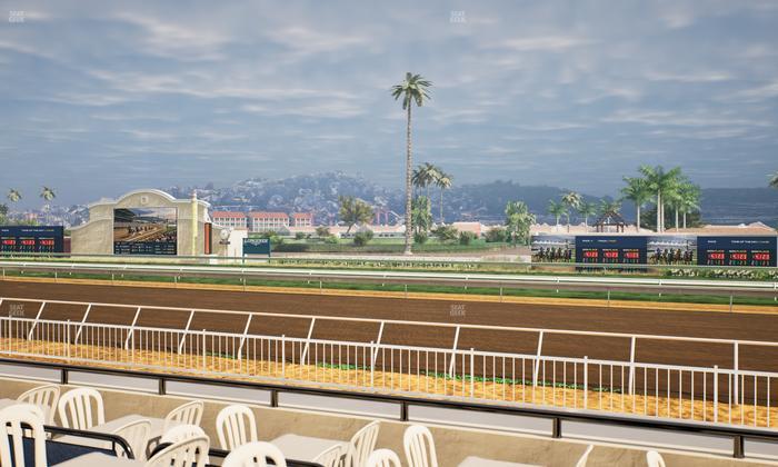 Del Mar Thoroughbred Club - Section Clubhouse Terrace Lvl 2 Tbl 211 Seat View