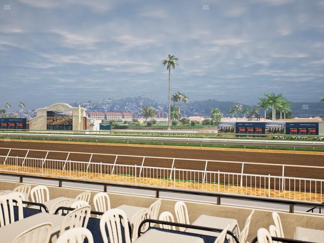 Del Mar Thoroughbred Club - Section Clubhouse Terrace Lvl 2 Tbl 212 Seat View