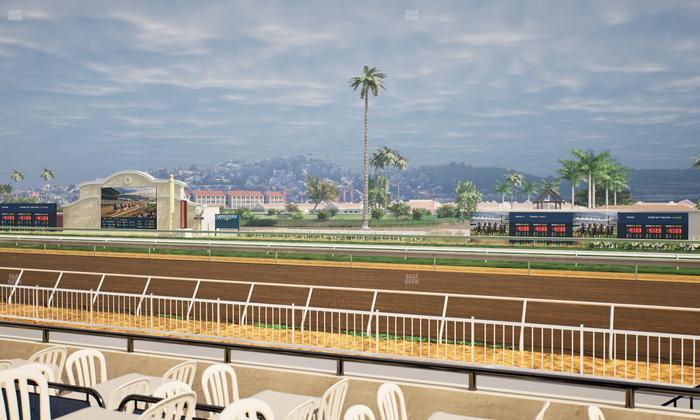 Del Mar Thoroughbred Club - Section Clubhouse Terrace Lvl 2 Tbl 212 Seat View