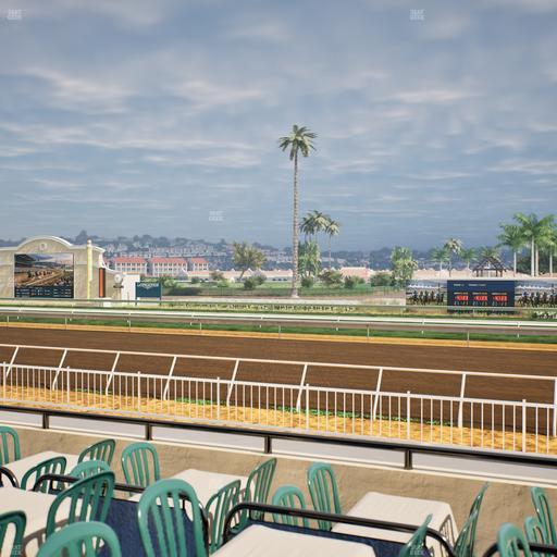 Del Mar Thoroughbred Club - Section Clubhouse Terrace Lvl 2 Tbl 212 Seat View