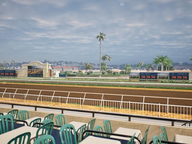 Del Mar Thoroughbred Club - Section Clubhouse Terrace Lvl 2 Tbl 212 Seat View