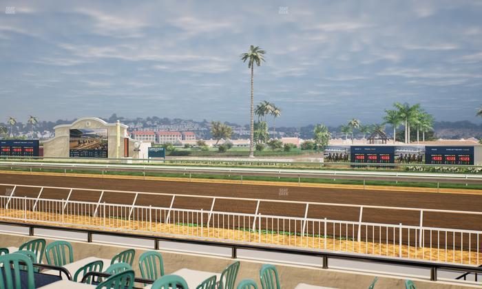 Del Mar Thoroughbred Club - Section Clubhouse Terrace Lvl 2 Tbl 212 Seat View