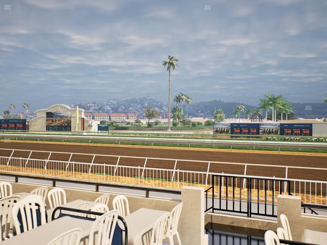 Del Mar Thoroughbred Club - Section Clubhouse Terrace Lvl 2 Tbl 213 Seat View