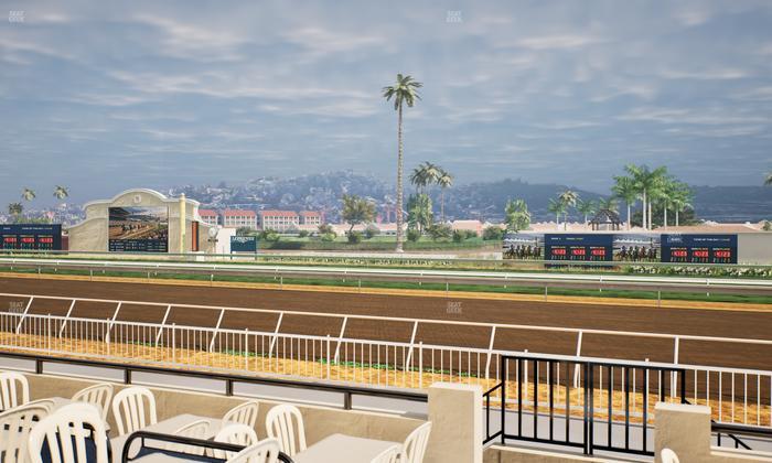 Del Mar Thoroughbred Club - Section Clubhouse Terrace Lvl 2 Tbl 213 Seat View