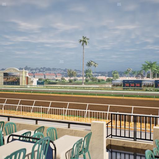 Del Mar Thoroughbred Club - Section Clubhouse Terrace Lvl 2 Tbl 213 Seat View