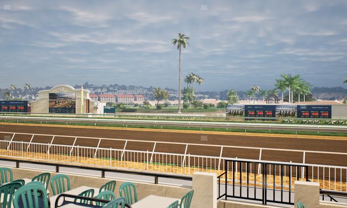 Del Mar Thoroughbred Club - Section Clubhouse Terrace Lvl 2 Tbl 213 Seat View