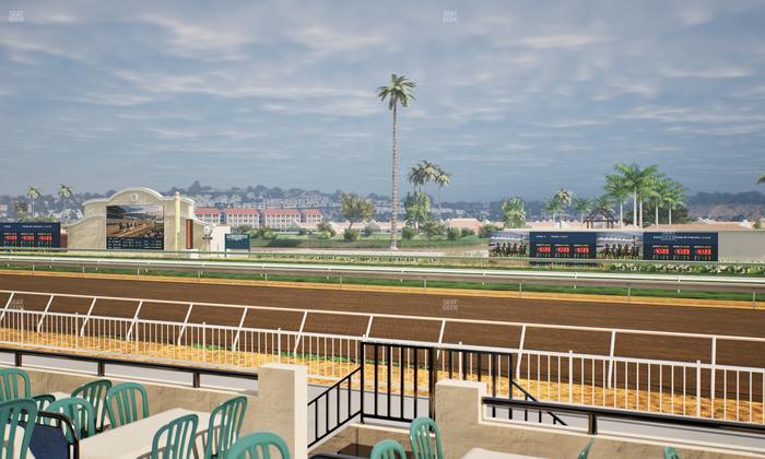 Del Mar Thoroughbred Club - Section Clubhouse Terrace Lvl 2 Tbl 214 Seat View