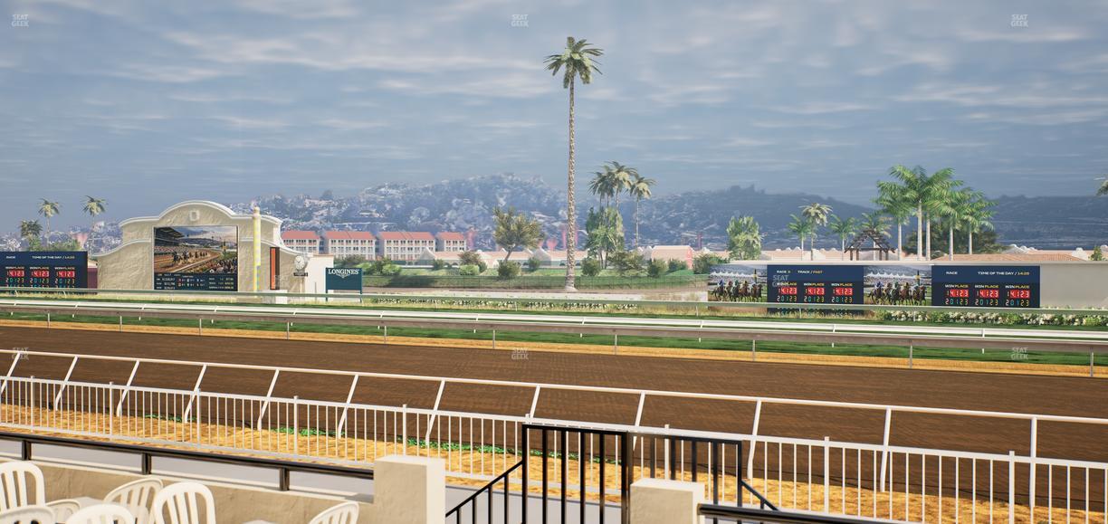 Del Mar Thoroughbred Club - Section Clubhouse Terrace Lvl 2 Tbl 214 Seat View