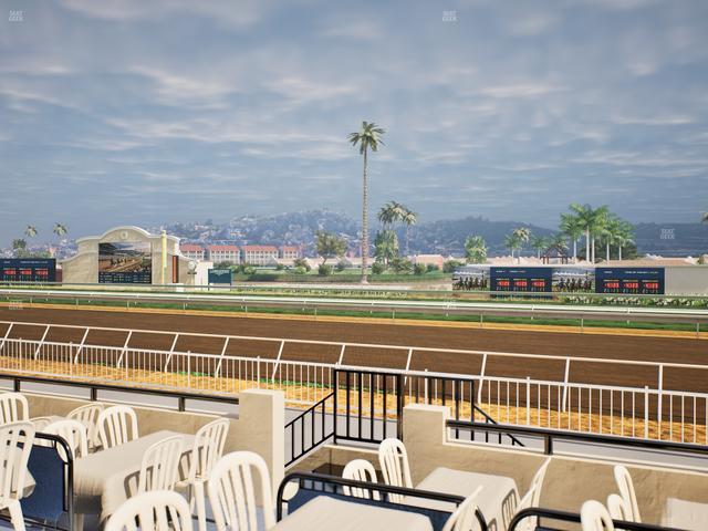 Del Mar Thoroughbred Club - Section Clubhouse Terrace Lvl 2 Tbl 214 Seat View