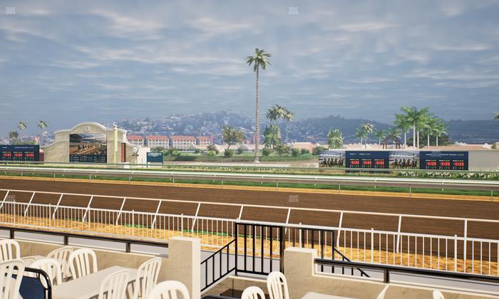 Del Mar Thoroughbred Club - Section Clubhouse Terrace Lvl 2 Tbl 214 Seat View