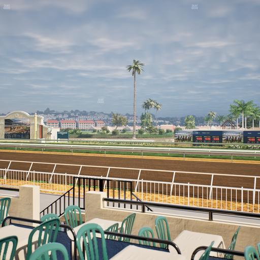 Del Mar Thoroughbred Club - Section Clubhouse Terrace Lvl 2 Tbl 215 Seat View
