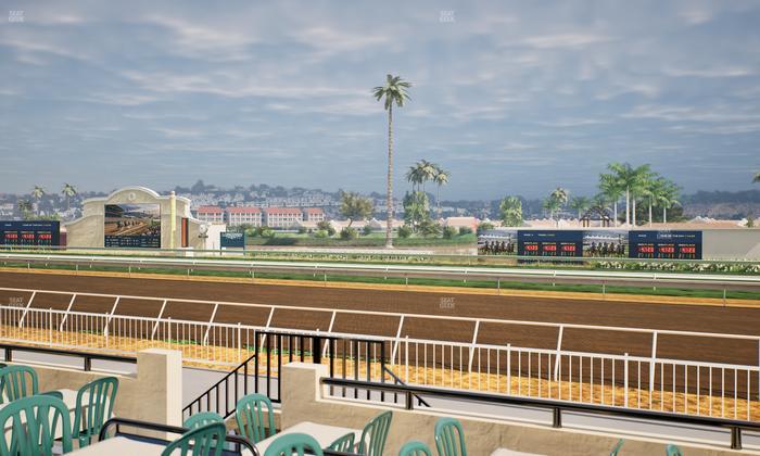 Del Mar Thoroughbred Club - Section Clubhouse Terrace Lvl 2 Tbl 215 Seat View