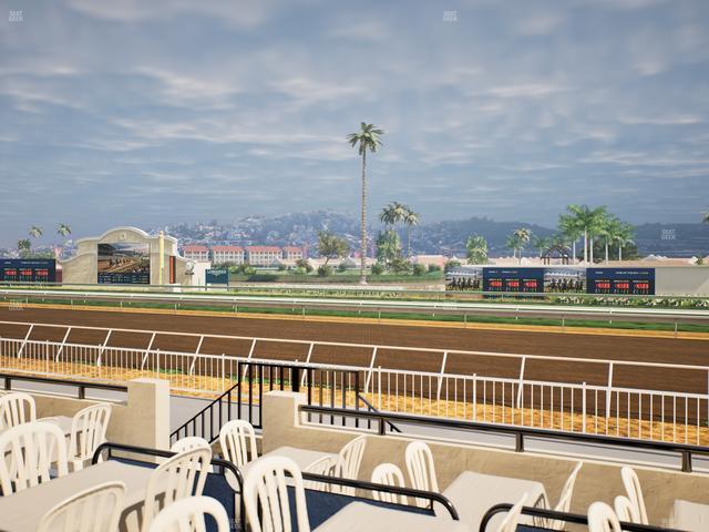Del Mar Thoroughbred Club - Section Clubhouse Terrace Lvl 2 Tbl 215 Seat View