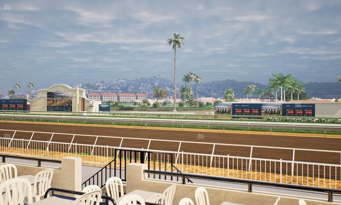 Del Mar Thoroughbred Club - Section Clubhouse Terrace Lvl 2 Tbl 215 Seat View