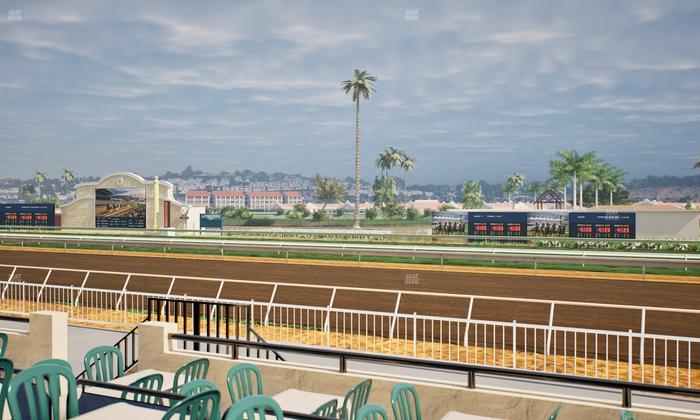 Del Mar Thoroughbred Club - Section Clubhouse Terrace Lvl 2 Tbl 216 Seat View