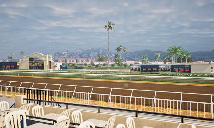 Del Mar Thoroughbred Club - Section Clubhouse Terrace Lvl 2 Tbl 217 Seat View