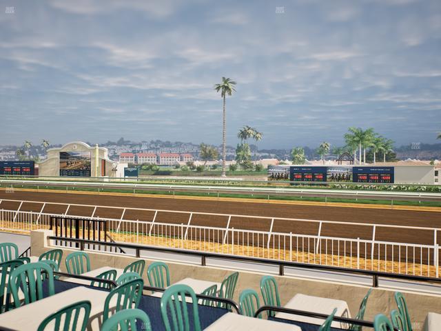 Del Mar Thoroughbred Club - Section Clubhouse Terrace Lvl 2 Tbl 217 Seat View