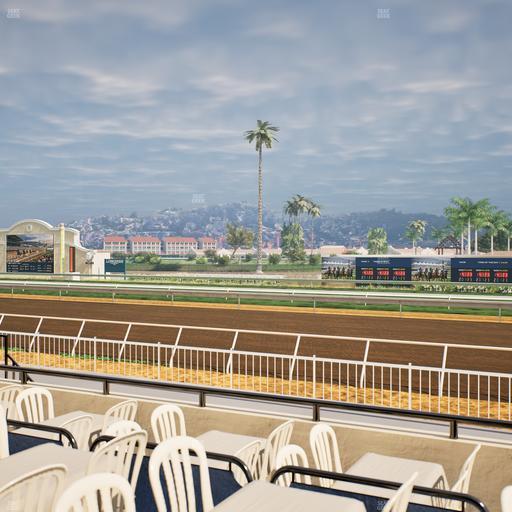 Del Mar Thoroughbred Club - Section Clubhouse Terrace Lvl 2 Tbl 218 Seat View
