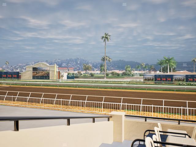 Del Mar Thoroughbred Club - Section Clubhouse Terrace Lvl 2 Tbl 307 Seat View