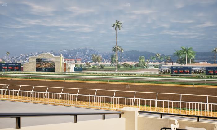 Del Mar Thoroughbred Club - Section Clubhouse Terrace Lvl 2 Tbl 307 Seat View