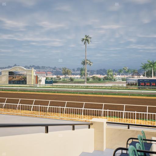 Del Mar Thoroughbred Club - Section Clubhouse Terrace Lvl 2 Tbl 307 Seat View
