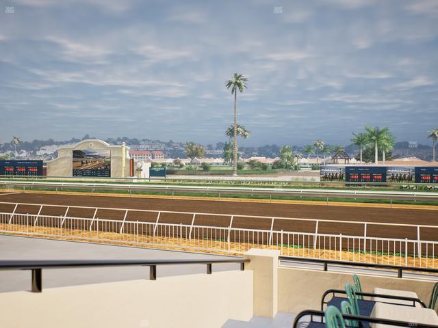 Del Mar Thoroughbred Club - Section Clubhouse Terrace Lvl 2 Tbl 307 Seat View