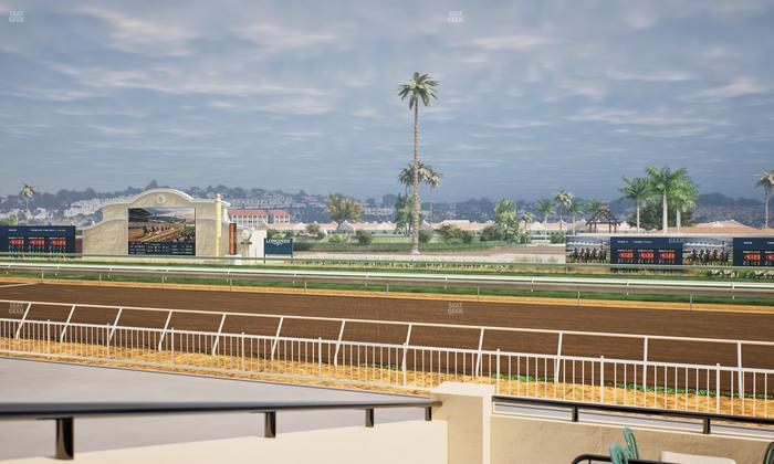 Del Mar Thoroughbred Club - Section Clubhouse Terrace Lvl 2 Tbl 307 Seat View