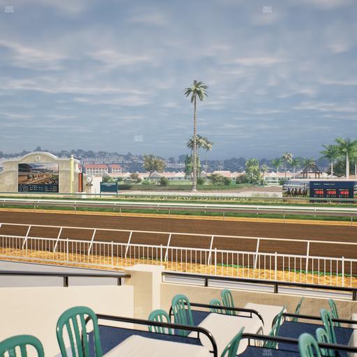 Del Mar Thoroughbred Club - Section Clubhouse Terrace Lvl 2 Tbl 308 Seat View