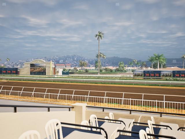 Del Mar Thoroughbred Club - Section Clubhouse Terrace Lvl 2 Tbl 308 Seat View