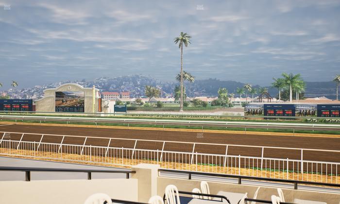 Del Mar Thoroughbred Club - Section Clubhouse Terrace Lvl 2 Tbl 308 Seat View