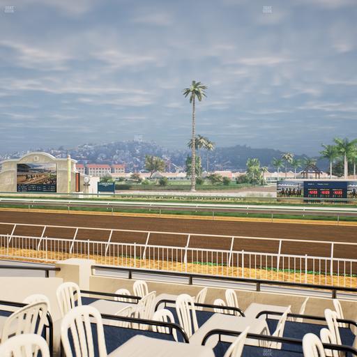 Del Mar Thoroughbred Club - Section Clubhouse Terrace Lvl 2 Tbl 309 Seat View