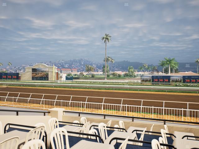Del Mar Thoroughbred Club - Section Clubhouse Terrace Lvl 2 Tbl 309 Seat View