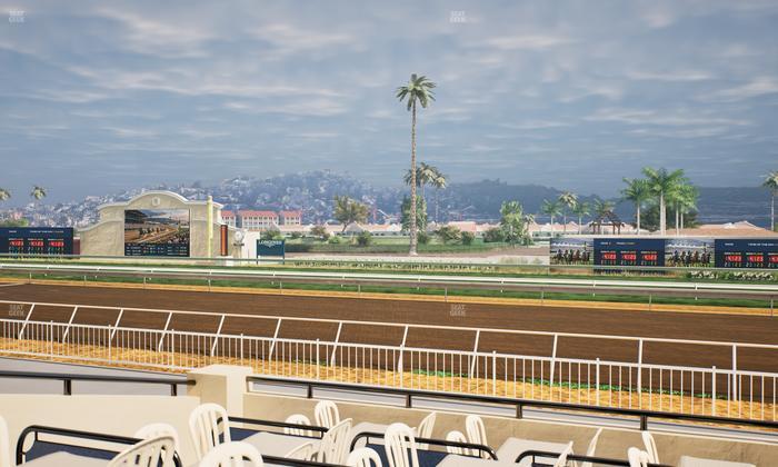 Del Mar Thoroughbred Club - Section Clubhouse Terrace Lvl 2 Tbl 309 Seat View