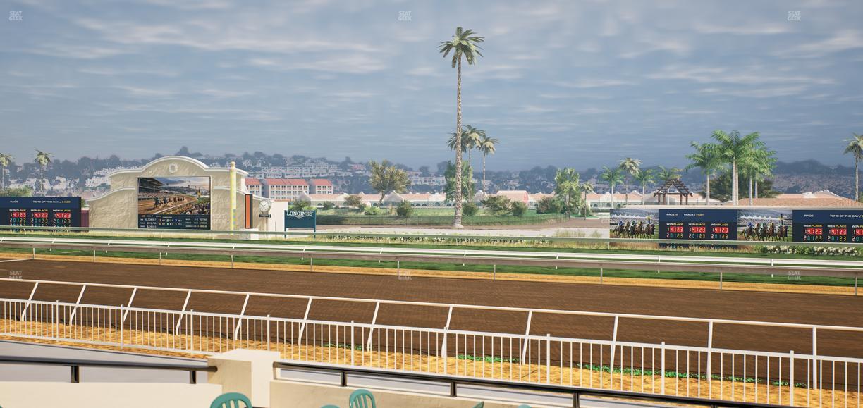 Del Mar Thoroughbred Club - Section Clubhouse Terrace Lvl 2 Tbl 309 Seat View