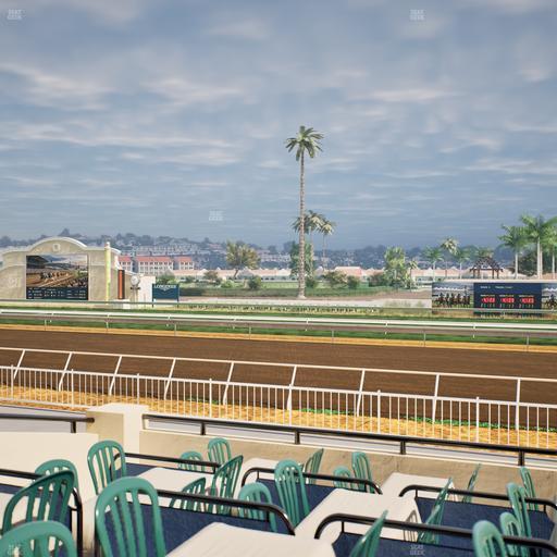 Del Mar Thoroughbred Club - Section Clubhouse Terrace Lvl 2 Tbl 309 Seat View