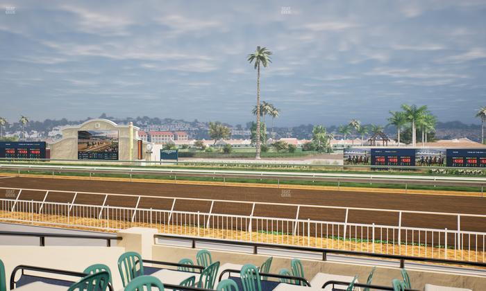 Del Mar Thoroughbred Club - Section Clubhouse Terrace Lvl 2 Tbl 309 Seat View
