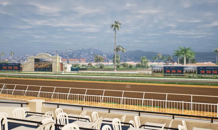 Del Mar Thoroughbred Club - Section Clubhouse Terrace Lvl 2 Tbl 310 Seat View