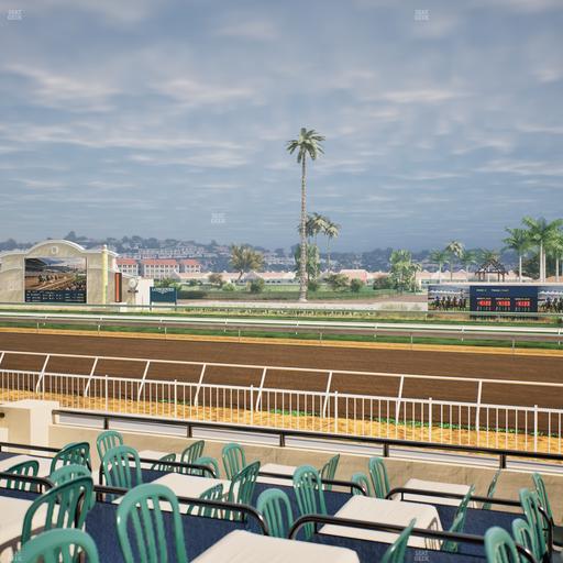 Del Mar Thoroughbred Club - Section Clubhouse Terrace Lvl 2 Tbl 310 Seat View