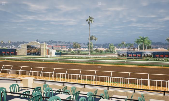 Del Mar Thoroughbred Club - Section Clubhouse Terrace Lvl 2 Tbl 310 Seat View