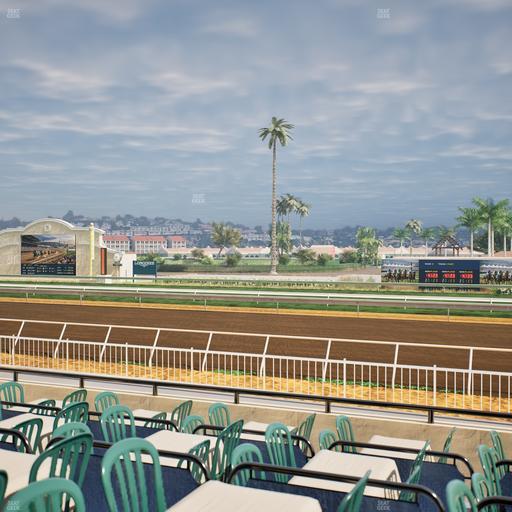 Del Mar Thoroughbred Club - Section Clubhouse Terrace Lvl 2 Tbl 311 Seat View