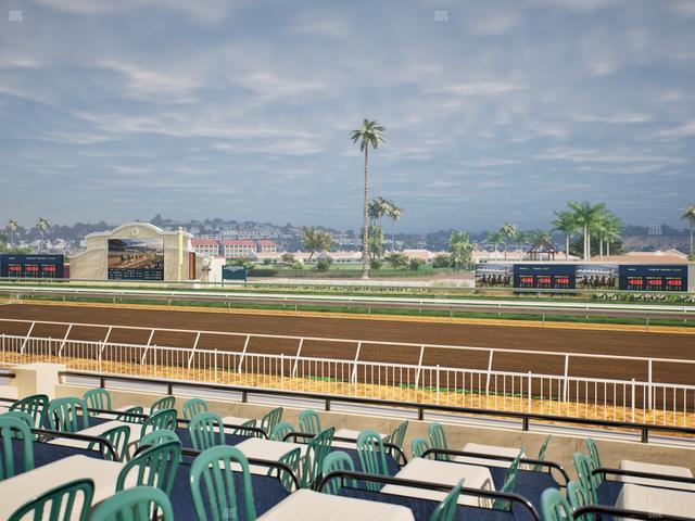 Del Mar Thoroughbred Club - Section Clubhouse Terrace Lvl 2 Tbl 311 Seat View