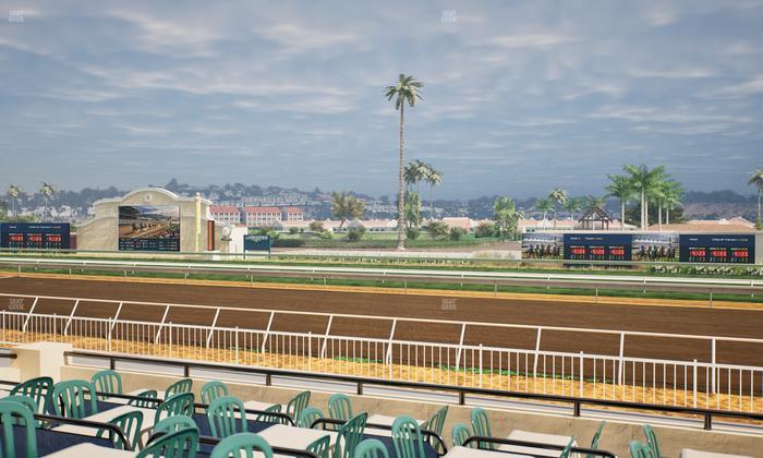 Del Mar Thoroughbred Club - Section Clubhouse Terrace Lvl 2 Tbl 311 Seat View