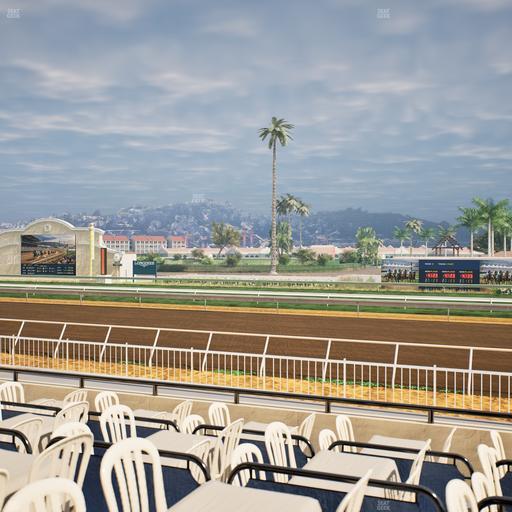 Del Mar Thoroughbred Club - Section Clubhouse Terrace Lvl 2 Tbl 311 Seat View