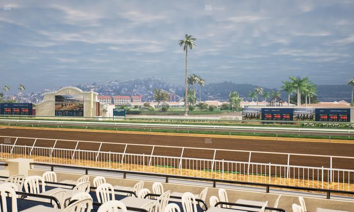 Del Mar Thoroughbred Club - Section Clubhouse Terrace Lvl 2 Tbl 311 Seat View