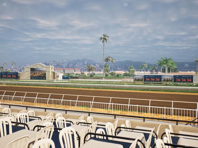 Del Mar Thoroughbred Club - Section Clubhouse Terrace Lvl 2 Tbl 312 Seat View