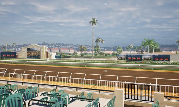 Del Mar Thoroughbred Club - Section Clubhouse Terrace Lvl 2 Tbl 313 Seat View