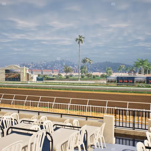 Del Mar Thoroughbred Club - Section Clubhouse Terrace Lvl 2 Tbl 313 Seat View