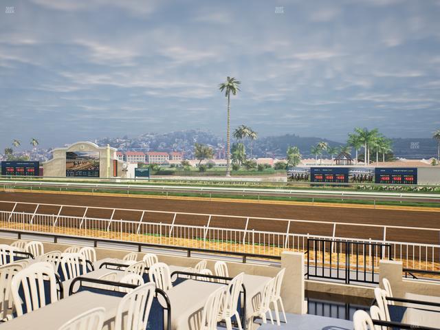Del Mar Thoroughbred Club - Section Clubhouse Terrace Lvl 2 Tbl 313 Seat View