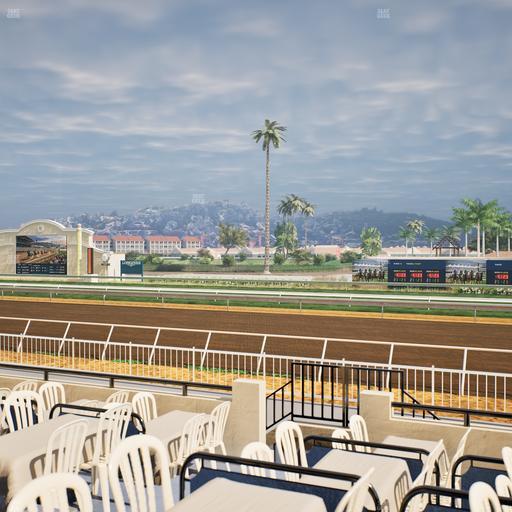 Del Mar Thoroughbred Club - Section Clubhouse Terrace Lvl 2 Tbl 314 Seat View